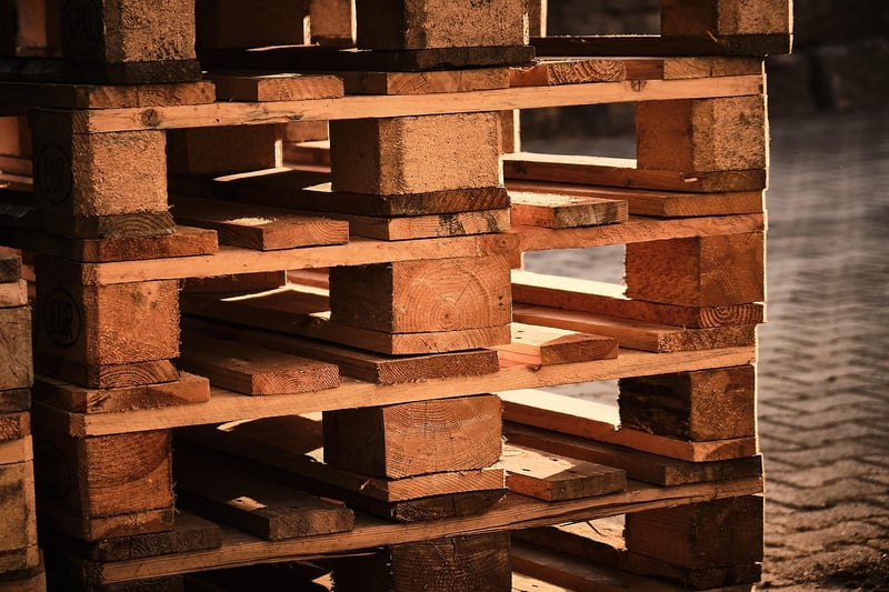 Pallet Garden Fence